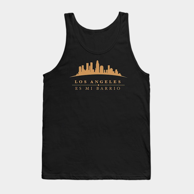 LA - Los Angeles, Mi Barrio Tank Top by Estudio3e